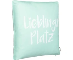 Brandsseller lauko pagalvėlės užvalkalas 45 x 45 cm sodo pagalvėlės užvalkalas Favourite Place su užtrauktuku, atsparus vandeniui ir purvui - mėtų spalvos