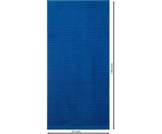 Rankšluostis Brandsseller Schiesser rankšluosčių rinkinys iš 2 dalių 50 x 100 cm 550 g/m² 100% medvilnės dvigubas rankšluosčių paketas - mėlynas