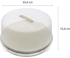 Branq Apvalus Torto Nešiklis su Rankena, 334x156 mm