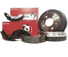 Brembo būgnai + stabdžių kaladėlės Fiat Punto Ii su Abs