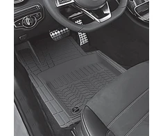Bremer Sitzbezüge 2 dalių universalūs grindų kilimėliai neslystantys guminiai kilimėliai, tinkami vw passat cc automobiliui, sunkvežimiui, autobusui, visureigiui ar kemperiui, karavano priedai