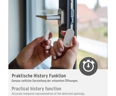 Brennenstuhl Connect Zigbee Durų ir Langų Jutiklis Tfk Cz 01