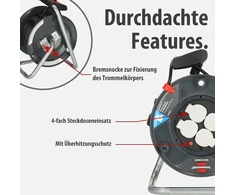 Brennenstuhl Garant V2 prailginimo laidas, 25 m