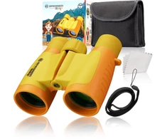 Žiūronai Bresser Junior 3x30 binoculars, yellow
