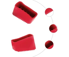 Briota 4 dalių 50 x 20 mm atsarginės kopėčių kojelės, guminės kopėčių kojelės, neslystančios kopėčių kojelės, guminės kopėčių kojelės, universalūs kopėčių kojelių dangteliai namų meistrams
