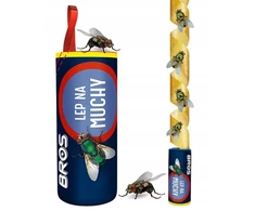 Bros lipni juosta nuo musių su medaus aromatu, spiralinė, apvali, su klijais