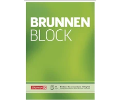 Brunnen Rašymo Bloknotas A4, 50 Lapų, Baltas