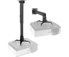 Bufan universalus projektoriaus lubų laikiklis, universalus projektoriaus lubų/sieninis laikiklis, pakreipiamas, didelė mechaninė apkrova 20 kg