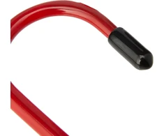 Bulk Hardware Bh01913 raudonas plastiku dengtas S formos virtuvės kabliukas, 100 mm (4 colių) - 2 vnt.