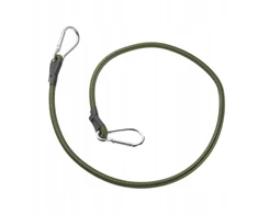 Bungee virvė su karabinais, nešiojama, daugiafunkcinė, elastinga, ilgis 90 cm