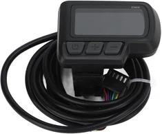 Buyweek Elektrinis Lcd ekranas, matuoklis 24v 36v 48v Ebike Lcd valdymo skydelis, vandeniui atsparus elektrinis ekranas su Usb