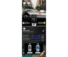 Automagnetola Bxliyer Android 14 automobilinis radijas Audi A4/s4/rs4/seat Exeo (2003-2011) Gps navigacijos radijas - 4g + 64g - belaidis Carplay Android Auto - kamera + mikrofonas - 7 colių 2 Din - vairo valdymas 360-cam Fast