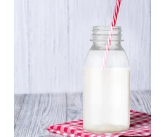 Cabilock 10 vnt. 250 ml pieno butelių su dangteliais, skaidrūs ąsočiai, plastikiniai sulčių buteliai, talpa priėmimui, kelionėms, laukui
