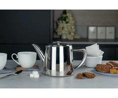 Virdulys Café Olé Dw-048 Derwent nerūdijančio plieno arbatinukas, 1.3 l, 4-5 puodeliai, veidrodinis poliravimas