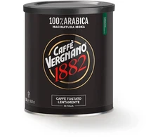 Kavamalė Caffè Vergnano 1882 kava skardinė 100% Arabica malta Mocha - 250 g pakuotė