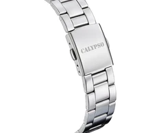 Calypso K5858/3 Vyriškas Laikrodis Analoginis Nerūdijantis Plienas Sidabrinis