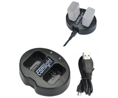 Camlight Usb įkroviklis 2 akumuliatoriams Sony Ilme Fx3