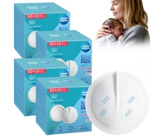 Canpol Babies 4x60 Vienkartiniai geliniai įklotai į liemenėlę Canpol Minkšti Sugeriantys Kvėpuojantys