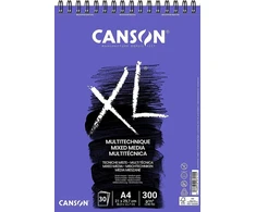 Canson Xl Mix-media blokas, 300g/m², A4 formatas