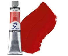 Caparol Van Gogh aliejiniai dažai Talens 200ml Azo Medium raudona 393
