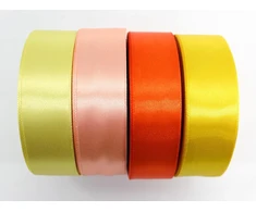 Capiso kaspinas, 4 spalvos, 25 m, premium klasės kaspinų rinkinys, 25 mm, dovanų kaspinui, medžiaginis kaspinas, tvarus, draugiškas aplinkai, dovanų kaspinas, paruoštas kaspinas, kalėdinis kaspinas, vestuvinis kaspinas, medžiaginis kaspinas