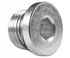 Car Man Sriegiuotas hidraulinis kamštis M10x1 Din908 Zn su tarpine - Smarland.pl