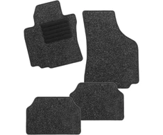 Carfashion Basicrips Dl4 automobilio kilimėliai su vienu kraštu, antracito spalvos, priekiniai ir galiniai, be kilimėlių laikiklio, skirti Hyundai i40 Notchback Estate, pagamintiems 08/2011-06/2015