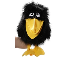 Carl Dick varna, kranklys, rankų lėlė, 30/40 cm, pliušinis žaislas, minkštas žaislas 2020