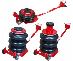 Carmax pneumatinis 3,5t pagalvinis keltuvas + antgalis 140-500 mm - Sniego senis