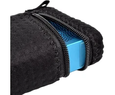 Automagnetola Case Wonder dėklas, skirtas Jawbone Mini Jambox, lengvas ir plonas, atsparus vandeniui nešiojamas dėklas, lycra perforuotas užtrauktuku užsegamas krepšys, apsauginiai skyreliai, dėklas, skirtas Jawbone Mini Jambox Bluetooth