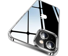 Casekoo crystal clear dėklas, suderinamas su iphone 13 dėklu 2021, [niekada negelsta] [nesunaikinama karinė apsauga] smūgiams atsparus įbrėžimams apsauginis dėklas, skaidrus dėklas, plonas mobiliojo telefono dėklas, skirtas iphone 13 - skaidrus