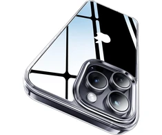 Casekoo skaidrus dėklas, specialiai sukurtas iphone 16 pro [niekada negelsta] [nesunaikinama karinė apsauga] smūgiams atsparus įbrėžimams atsparus apsauginis skaidrus plonas mobiliojo telefono dėklas