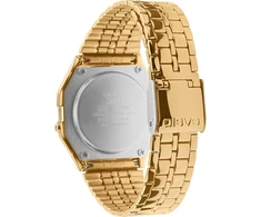 Casio A158wegv-9aef Laikrodis su auksine apyranke
