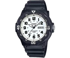 Casio Mrw-200h-7 Vyriškas laikrodis Juodas su Balta