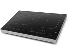 Viryklė Caso Pro Gourmet 3500 mobilioji dviguba indukcinė kaitlentė, testo nugalėtojas Home &amp; Garden Test, maks. 3500 W, 60-240°c, 12 galios lygių, puodams iki 22 cm