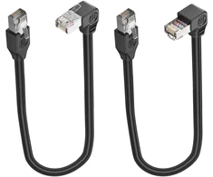 Cat 5e Kampinis Ethernet Kabelis Rj45 30cm