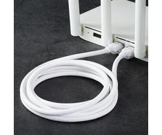 Cat 6 tinklo kabelis, 0.5m, itin lankstus, baltas, 10 Gbit/s