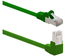 Šakotuvas Cat 6 tinklo kabelis Sftp Pimf, 1000mbit/s, Rj45, 90 laipsnių kampas