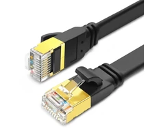 Cat 8 Ethernet kabelis 2m (2 vnt.) - 40 Gbps, plokščias tinklo laidas