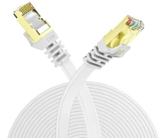 Cat 8 Lan kabelis 10 m, 40 Gbps, S/ftp, Rj45, didelės spartos tinklo kabelis