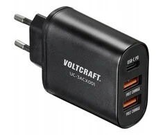 CAT Usb įkroviklis Voltcraft Uc-3acx001 38w 3000ma