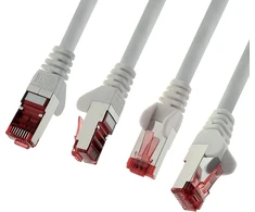 Cat6 Sftp tinklo kabelis 2m mėlynas, 5 vnt.