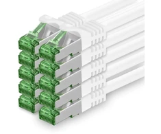 Cat7 Ethernet Kabelis 10 Gb/s S-ftp Pimf su Rj45 jungtimis