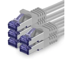 Cat7 Ethernet kabelis 10 Gb/s Sftp Pimf su Rj45 jungtimi