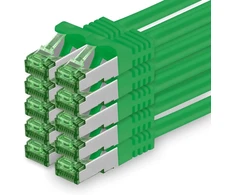 Cat7 Ethernet tinklo kabelis 10 Gb/s, S-ftp Pimf, su Rj45 jungtimis