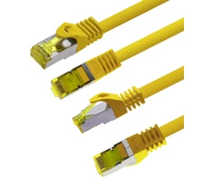 Cat.7 Ethernet tinklo kabelis su Rj45 jungtimis, 10 Gb/s, 1m