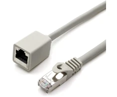 Cat7 tinklo kabelio prailgintuvas 3m, pilkas, 10 Gb/s