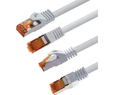 Cat.7 tinklo kabelis, 10 Gb/s, Sftp Pimf Lszh, baltas