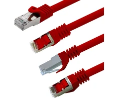 Cat7 tinklo kabelis, 20m, raudonas, Sftp, 10 Gb/s