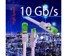 Cat7 tinklo kabelis - cat 7 ethernet kabelis, tinklo / interneto / dsl / modemo / maršrutizatoriaus / hub patch kabelis, lan kabelis, raw kabelis, 10 gb/s (s-ftp pimf), patch kabelių rinkinys su rj 45 jungtimi, cat.6a